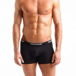 NWT Size Small Black COCKSOX  CX12 Men's Contour Pouch Boxer Brief